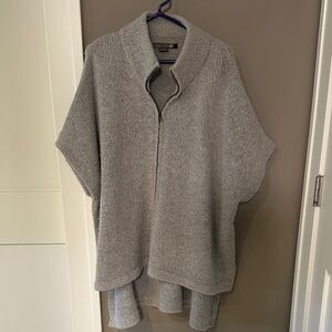 Elk Oversized Full Zip Poncho